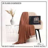 Premium wool shawl with a soft 03