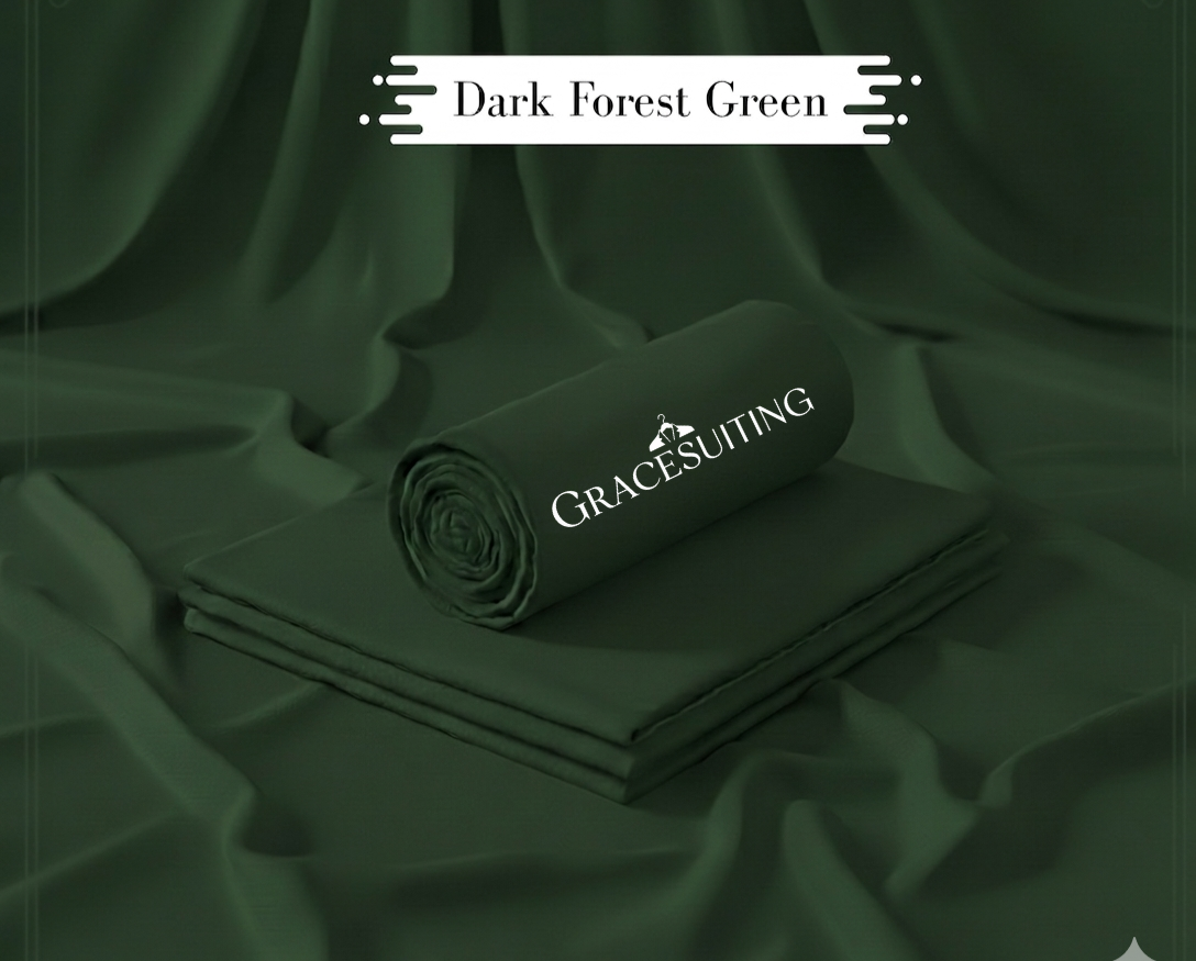 Booski wash & wear Dark Forest Green 28